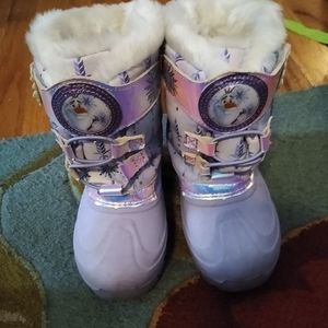 EUC light up Disney frozen snow boots 10